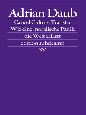 cover image of Cancel Culture Transfer